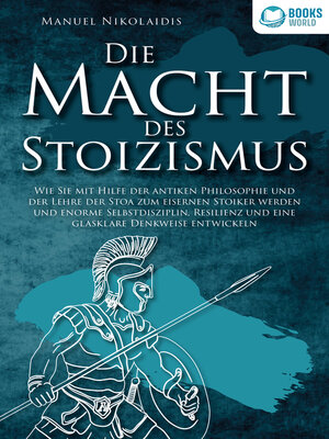 cover image of DIE MACHT DES STOIZISMUS